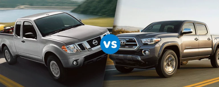 Nissan Frontier Vs Toyota Tacoma