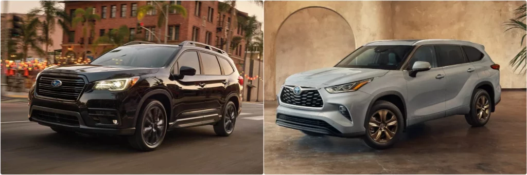 Subaru Ascent Vs Toyota Highlander: Comparing Two Family SUVs ...